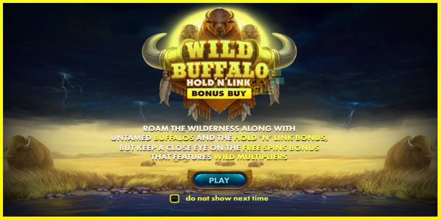 Wild Buffalo Hold N Link Bonus Buy מכונת משחק לכסף, תְמוּנָה 1