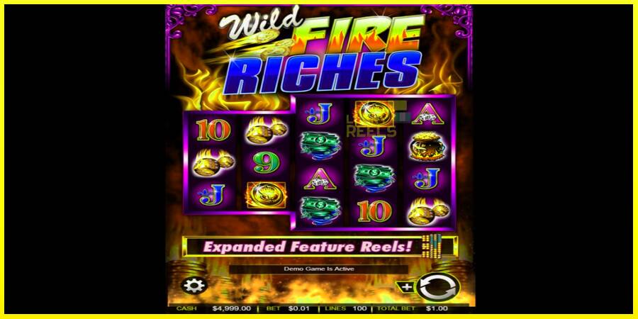 Wild Fire Riches מכונת משחק לכסף, תְמוּנָה 1