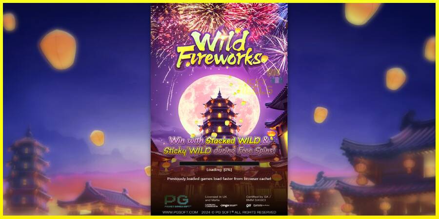 Wild Fireworks מכונת משחק לכסף, תְמוּנָה 1