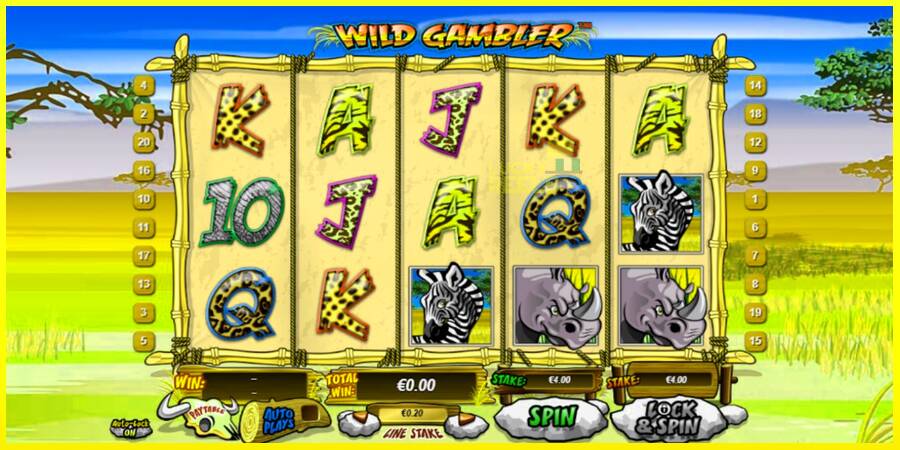 Wild Gambler מכונת משחק לכסף, תְמוּנָה 1