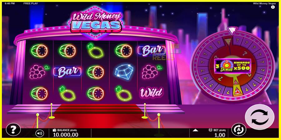 Wild Money Vegas מכונת משחק לכסף, תְמוּנָה 2