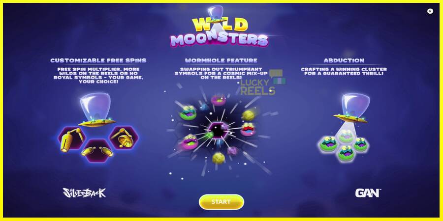 Wild Moonsters מכונת משחק לכסף, תְמוּנָה 1