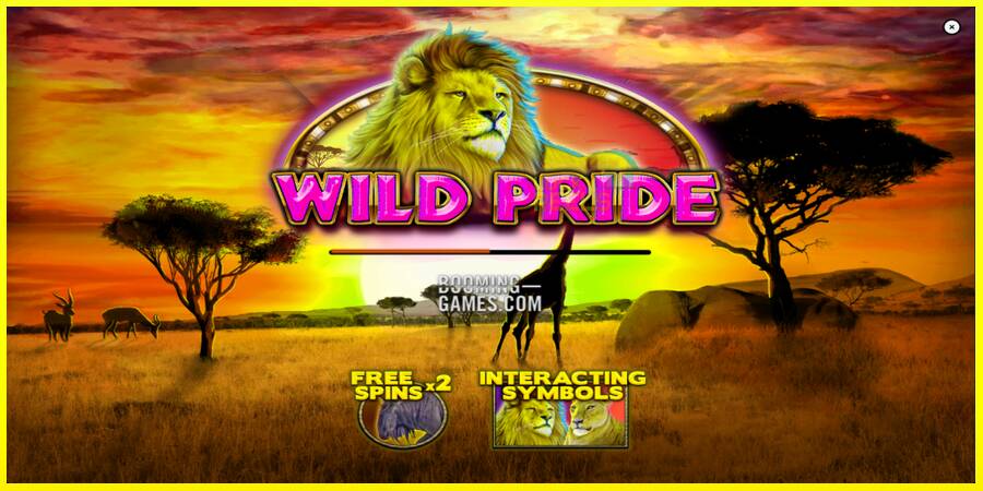 Wild Pride מכונת משחק לכסף, תְמוּנָה 1