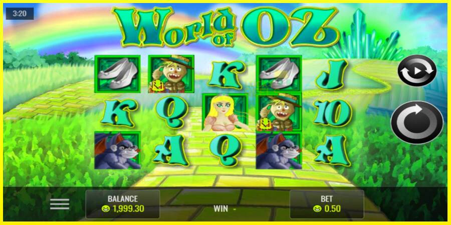 World of Oz מכונת משחק לכסף, תְמוּנָה 1