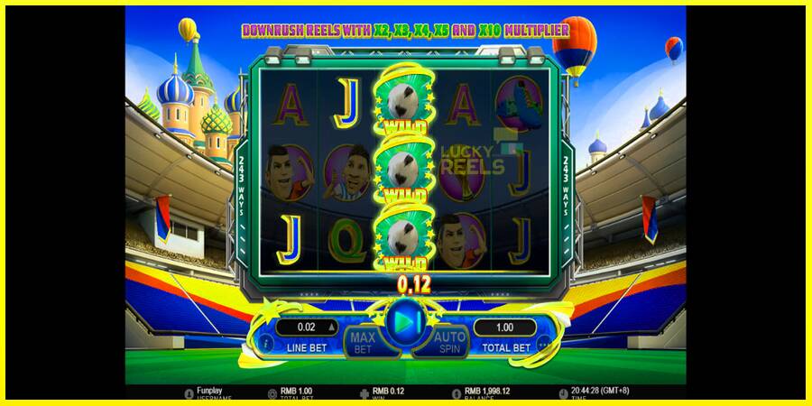 World Soccer Slot 2 מכונת משחק לכסף, תְמוּנָה 2