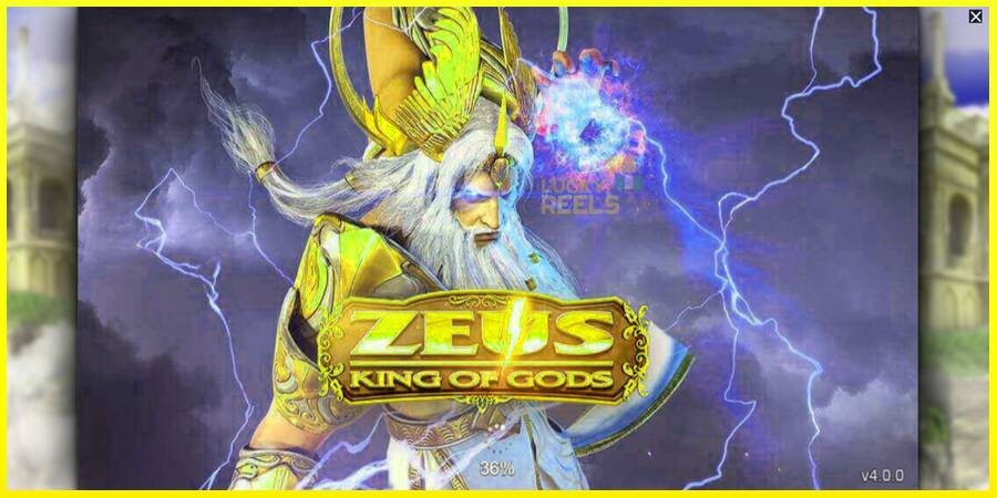 Zeus King of Gods מכונת משחק לכסף, תְמוּנָה 1