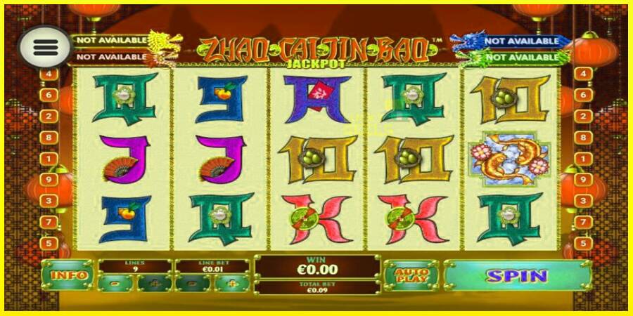 Zhao Cai Jin Bao Jackpot מכונת משחק לכסף, תְמוּנָה 1