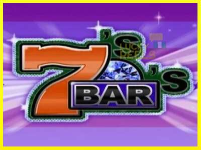 Sevens and Bars מכונת משחק לכסף