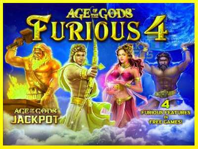 Age of the Gods Furious Four מכונת משחק לכסף