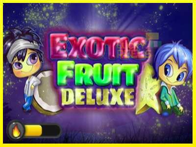 Exotic Fruit Deluxe מכונת משחק לכסף