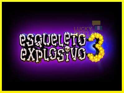 Esqueleto Explosivo 3 מכונת משחק לכסף