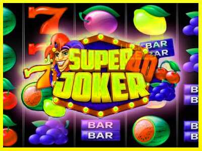 Super Joker 40 מכונת משחק לכסף