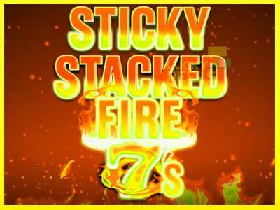 Sticky Stacked Fire 7s מכונת משחק לכסף