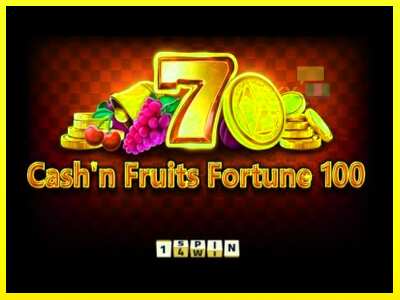 Cashn Fruits Fortune 100 מכונת משחק לכסף