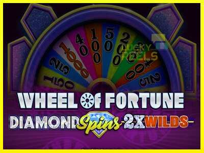 Wheel of Fortune Diamond Spins 2x Wilds מכונת משחק לכסף