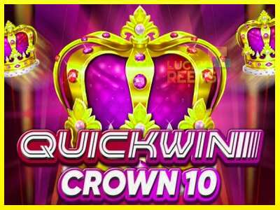 Quick Win Crown 10 מכונת משחק לכסף