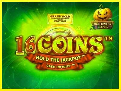 16 Coins Grand Gold Edition Halloween Jackpots מכונת משחק לכסף