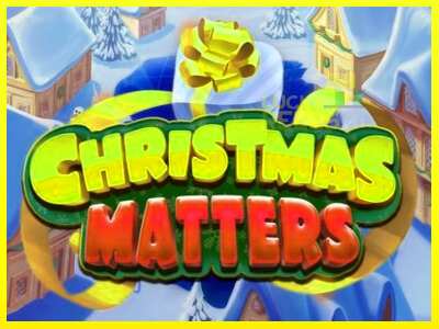 Christmas Matters מכונת משחק לכסף