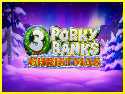 3 Porky Banks Christmas מכונת משחק לכסף