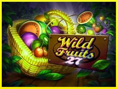 Wild Fruits 27 מכונת משחק לכסף