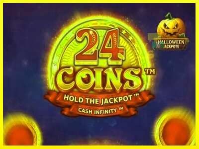 24 Coins Halloween Jackpots מכונת משחק לכסף