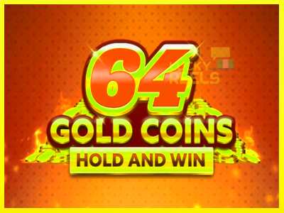 64 Gold Coins Hold and Win מכונת משחק לכסף