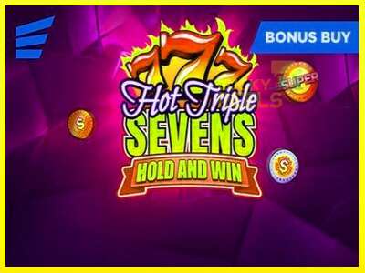 Hot Triple Sevens Hold & Win מכונת משחק לכסף