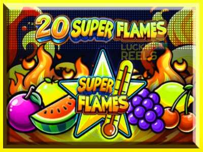 20 Super Flames מכונת משחק לכסף