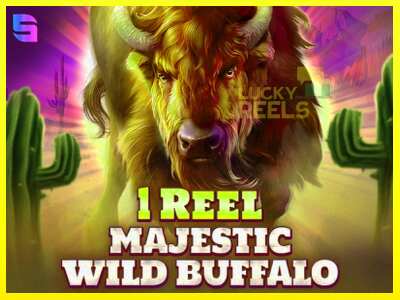 1 Reel Majestic Wild Buffalo מכונת משחק לכסף