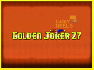 Golden Joker 27 Hold & Win מכונת משחק לכסף