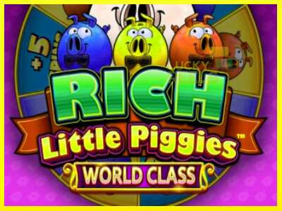 Rich Little Piggies World Class מכונת משחק לכסף