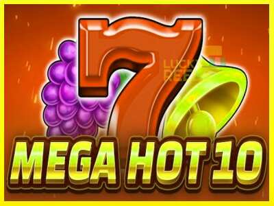 Mega Hot 10 מכונת משחק לכסף