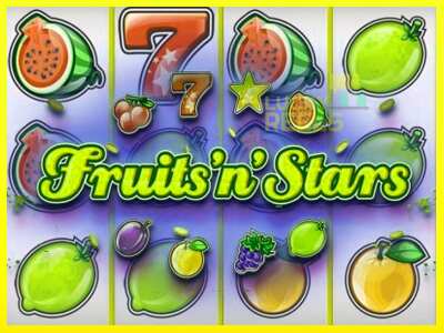 Fruits and Stars מכונת משחק לכסף