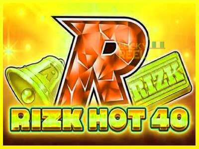 Rizk Hot 40 מכונת משחק לכסף