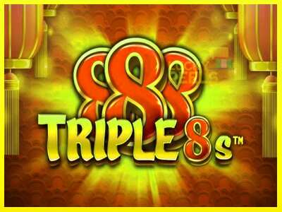 Triple 8s מכונת משחק לכסף