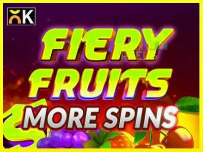 Fiery Fruits More Spins מכונת משחק לכסף