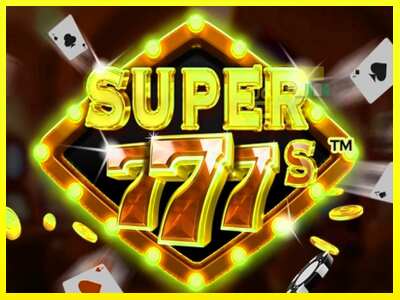 Super 777s מכונת משחק לכסף