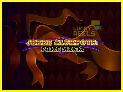 Joker Jackpots: Prize Mania מכונת משחק לכסף