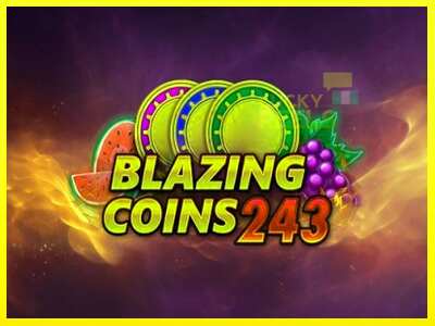 Blazing Coins 243 מכונת משחק לכסף