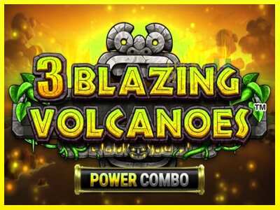 3 Blazing Volcanoes Power Combo מכונת משחק לכסף