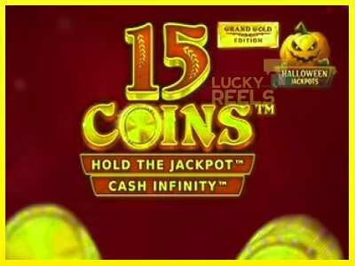 15 Coins Grand Gold Edition Halloween Jackpot מכונת משחק לכסף