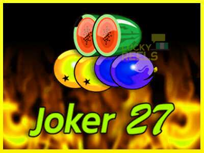 Joker 27 מכונת משחק לכסף