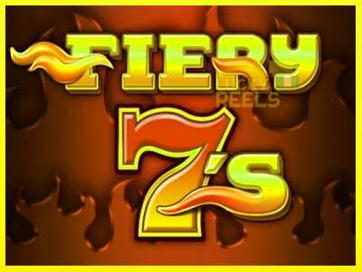 Fiery 7s מכונת משחק לכסף