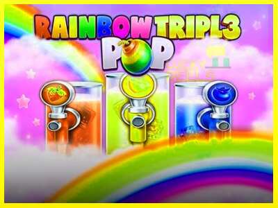 Rainbow Triple Pop מכונת משחק לכסף