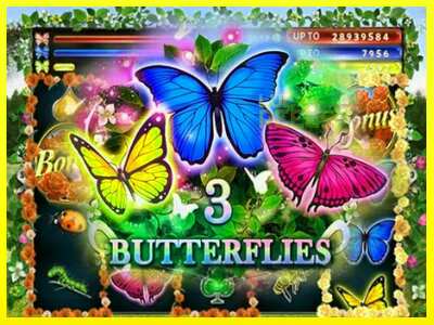 3 Butterflies מכונת משחק לכסף